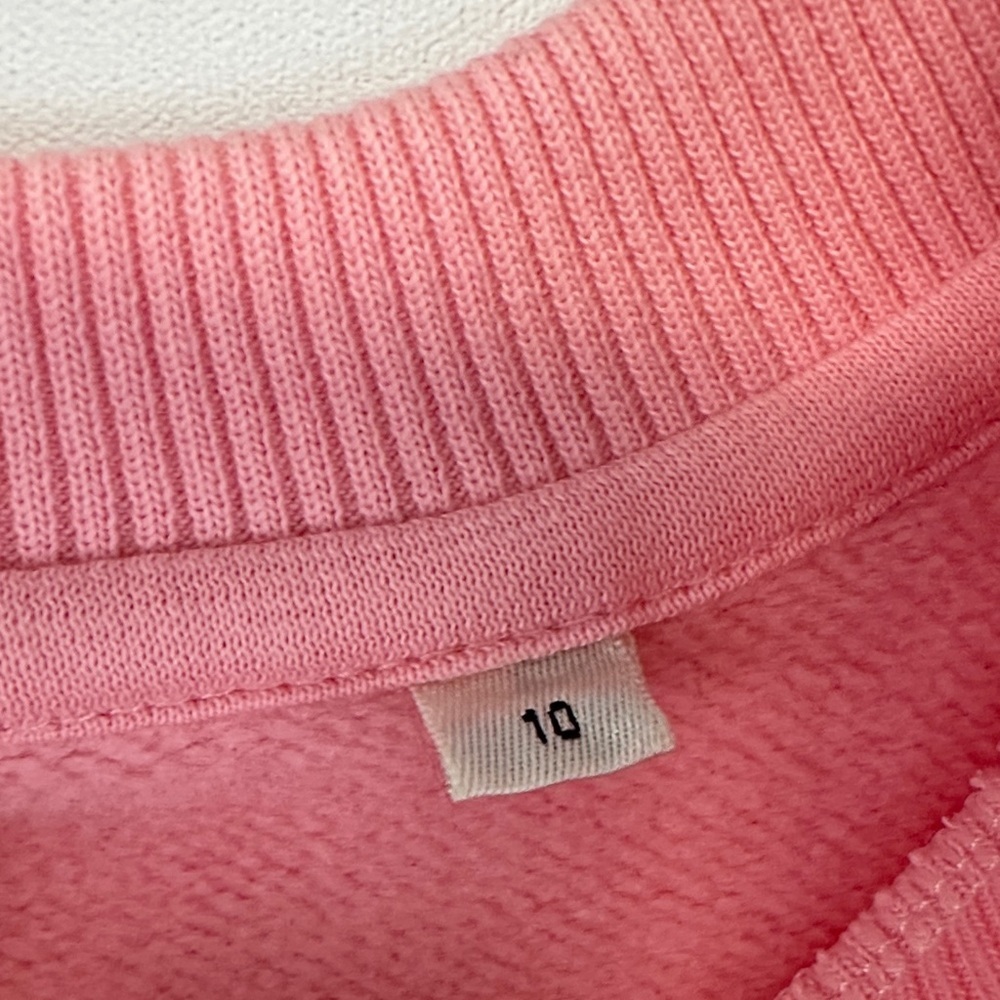 Givenchy x Chito Kids Pink Logo Graphic Crewneck Sweatshirt Luxury 10 - Picture 4 of 7